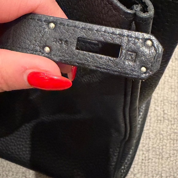 Hermes Birkin 35 Black Togo leather - Picture 6 of 7
